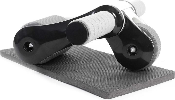 Luxtri Bauchroller Kniematte zusammenklappbar AB Roller Bauchmuskeltrainer