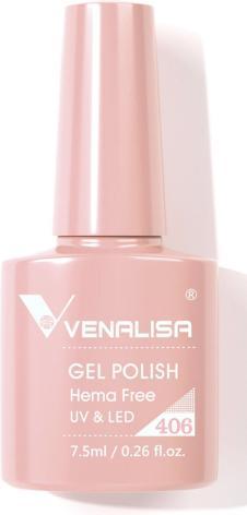 Venalisa Gellack 406 UV/LED (Rosa, UV-Gel Lack)