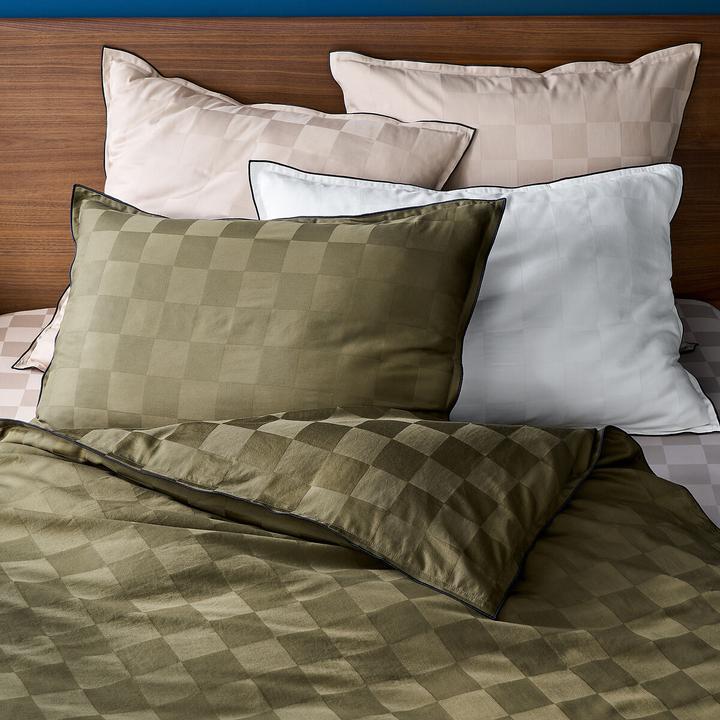 Actual product image La Redoute Interieurs Victor Damier (Duvet cover, 200 x 210 cm)