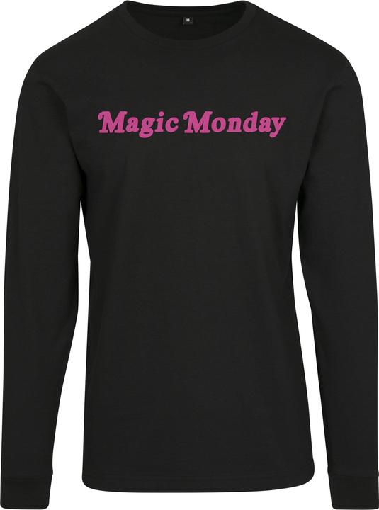Merchcode Ladies Magic Monday Slogan Longsleeve (XS)