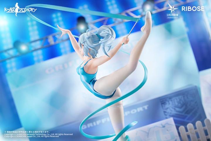 Actual product image Ribose Girls' Frontline Rise Up PVC Statue PA-15 Dance in the Ice Sea Ver. 25 cm