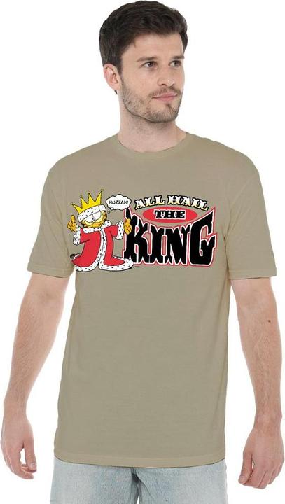 Immagine prodotto Garfield All Hail The King Maglietta Uomo (XL)