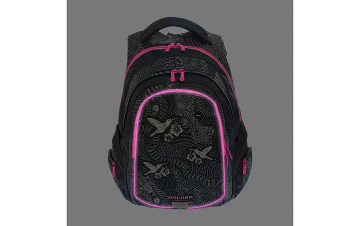 Produktbild Walker Schulrucksack Fame Glow in Dark 32 l, ab 9 Jahren Blue (32 l)