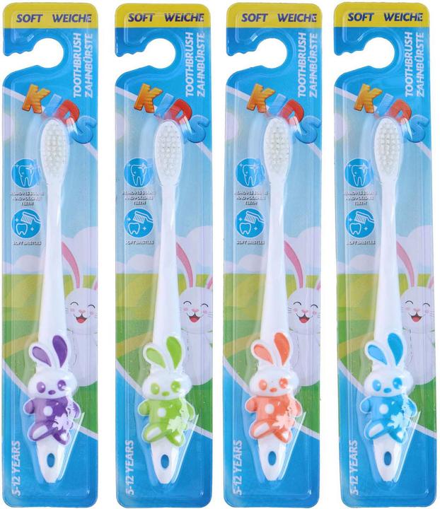 Actual product image Edco Kids soft toothbrush 4as (Soft, 4 x)