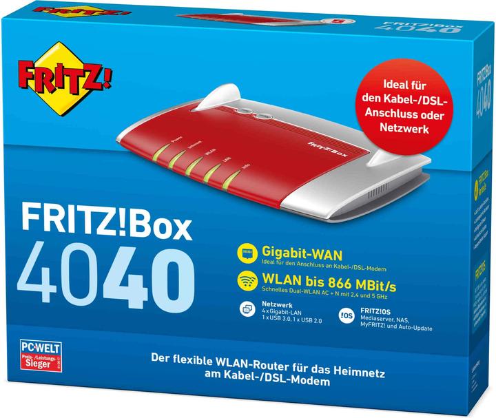 Produktbild AVM FRITZ!Box 4040