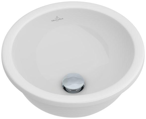 Image du produit Villeroy & Boch V&B lavabo à encastrer LOOP & FRIENDS avec PLC d= 330mm blanc (412 mm, 330 mm)