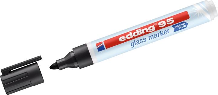 Produktbild Edding 95 Glasmarker (Schwarz, 3 mm, 1 x)