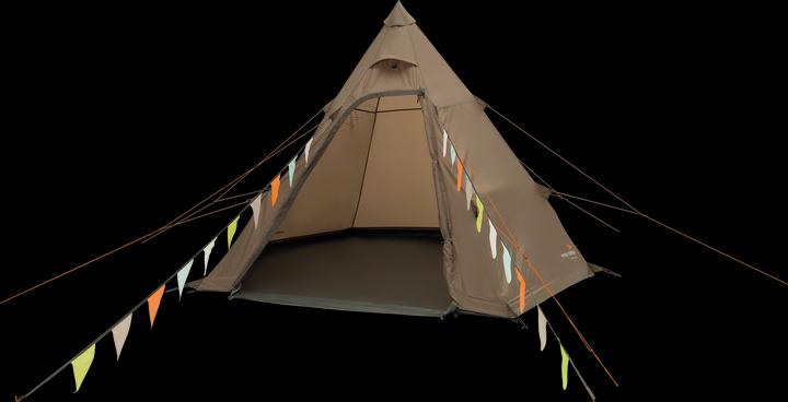 Actual product image Easy Camp Otra Tipi, f?r 4 Personen (braun, Modell 2025) (5.50 kg, 4 persons)