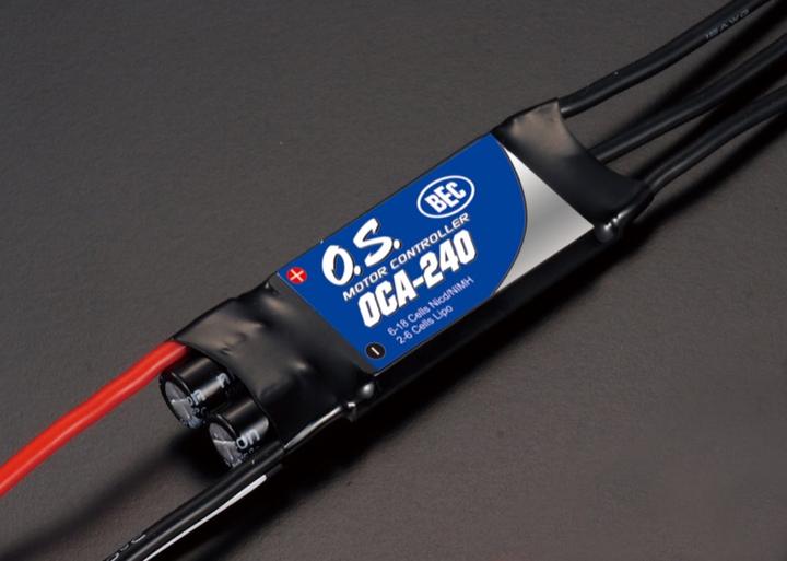 O.S. Engines Brushless Controller OCA-240 w/programm card