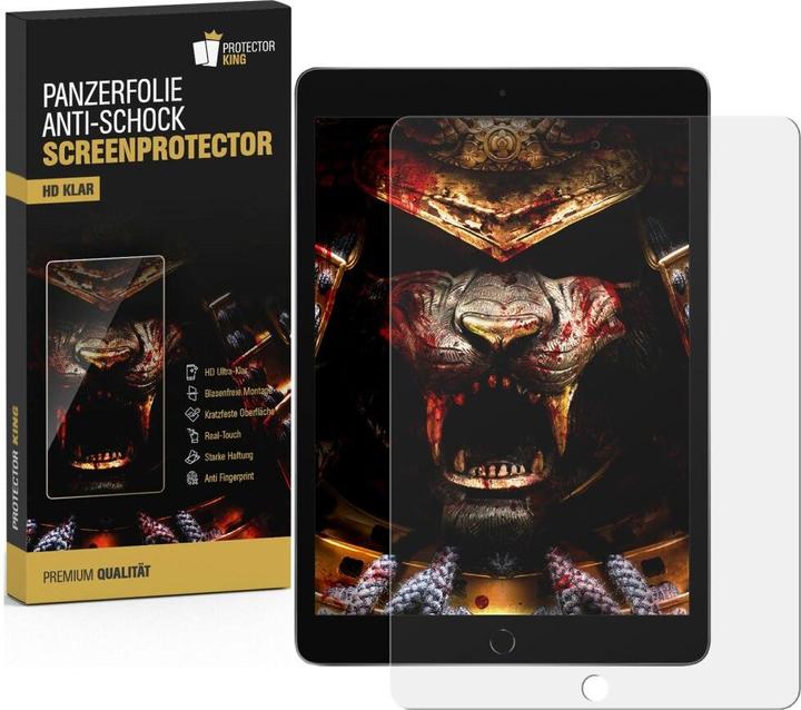 Produktbild Protectorking 3x Panzerfolie Anti-Shock HD Klar (3 Stück, IPad Mini 1)