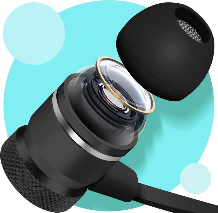 Produktbild Avizar Magnetische Bluetooth in-ear Kopfhörer (6 h, Kabellos)