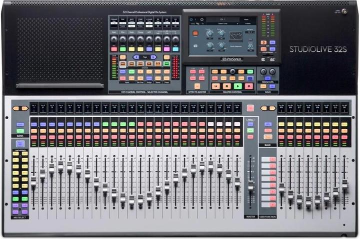 Produktbild PreSonus Mischpult StudioLive 32S – 32-Kanal, digital (Studio- und Livemixer)
