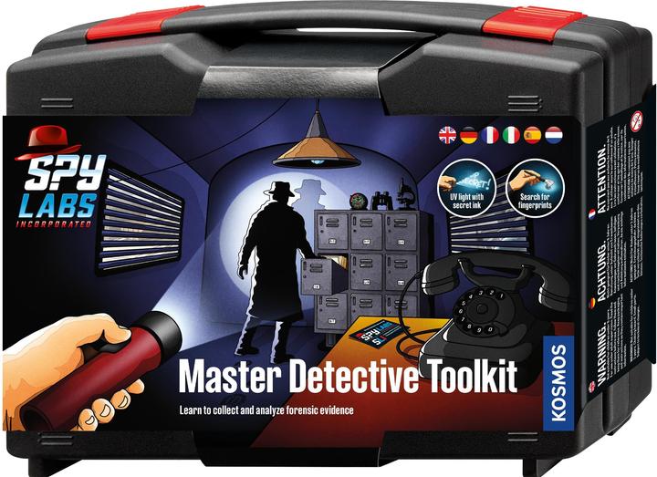 Actual product image Kosmos Detektivausrüstung Spy Labs – Master Detective Toolkit