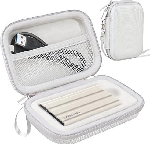 Produktbild Only-Bags.Store Externe Festplattentasche Schutzhülle für Samsung T7 Shield/Samsung T7/T7 Touch Portable SSD 500GB