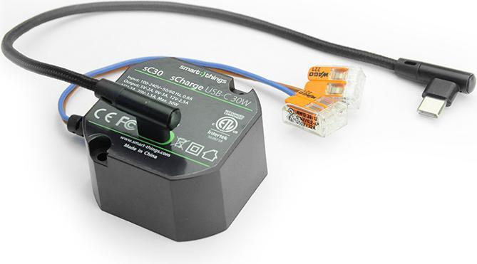 Immagine prodotto smart things sC30 sCharge Unterputz Netzteil 30W USB- C (30 W)