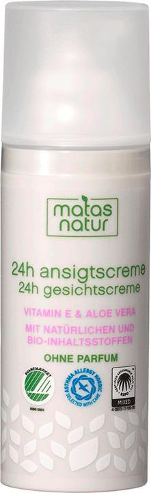 Matas Nature 24H Face Cream with Organic Aloe Vera and Vitamin E (50 ml, 24h cream)