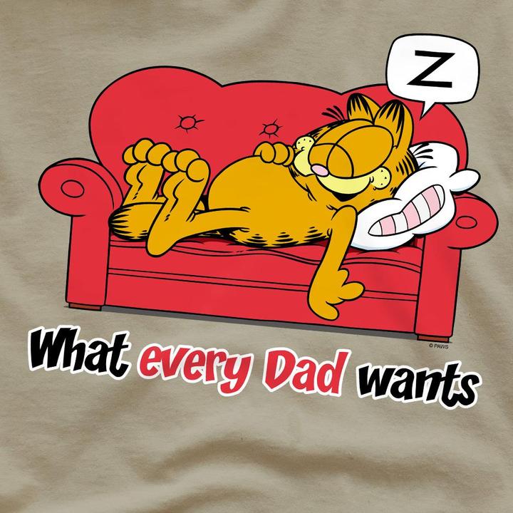 Immagine prodotto Garfield What Every Dad Wants Maglietta Uomo (L)