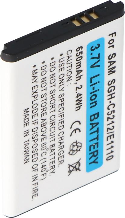 Actual product image Samsung Akku C5212, E1110, AB553446BUCSTD
