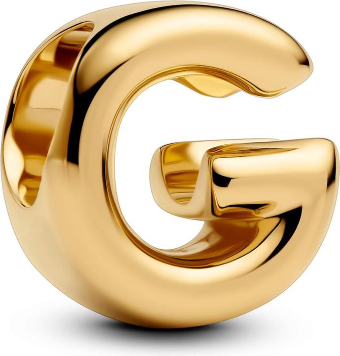 Image du produit Pandora Charm Lettre G Plaqué Or (Plaqué or)