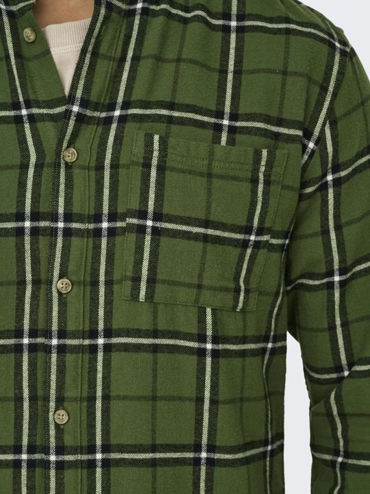 Produktbild Only & Sons Onsral Ls Slim Check Shirt (L)