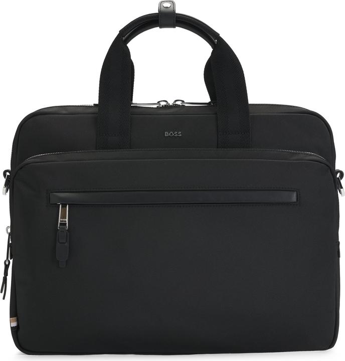 Actual product image BOSS Business tas Laptoptas met laptopvak Highway N Document Case Black Zwart