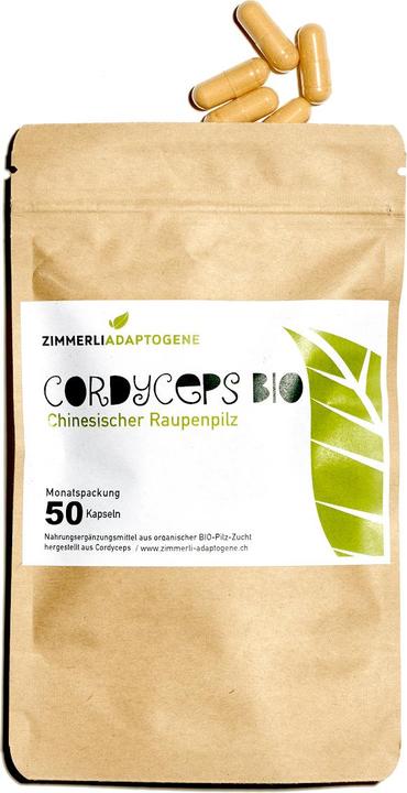 Zimmerli Adaptogene Cordyceps Kapseln (BIO) 50 Kapseln (1 Stück, Kapseln, 25 g)