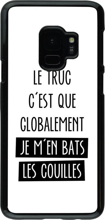 Image du produit PhoneLook Coque Le truc globalement bats les couilles (Samsung Galaxy S9)