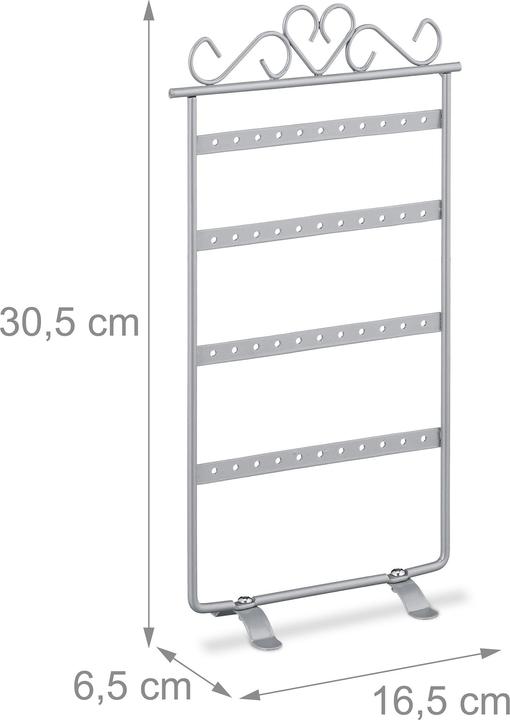 Actual product image Relaxdays Earring holder