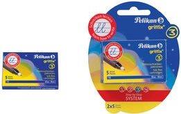 Energy Label Pelikan Ink cartridge Griffix royal blue, 2 x 5 pcs. (Inkwell, Royal blue)