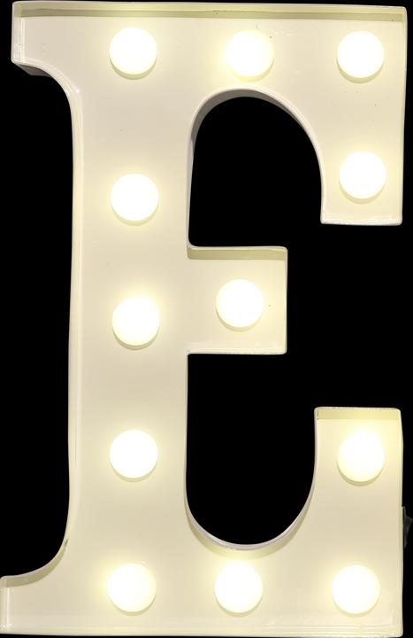 Produktbild Vegas Lights Buchstabe E