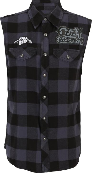 Brandit Ozzy Checkshirt Sleeveless - 192197 (M)