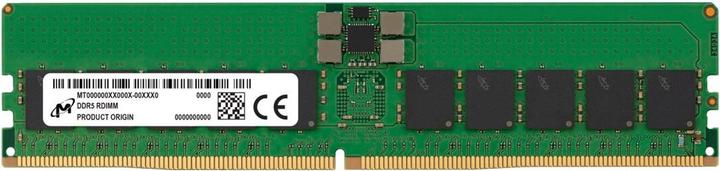 Actual product image Micron DDR5 RDIMM 48GB 1Rx4 4800 CL40 (24Gbit) (1 x 48GB, 4800 MHz, DDR5 RAM, DIMM)