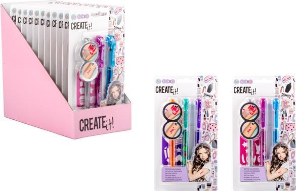 Actual product image Create It! Create it. Tattoo scent pens
