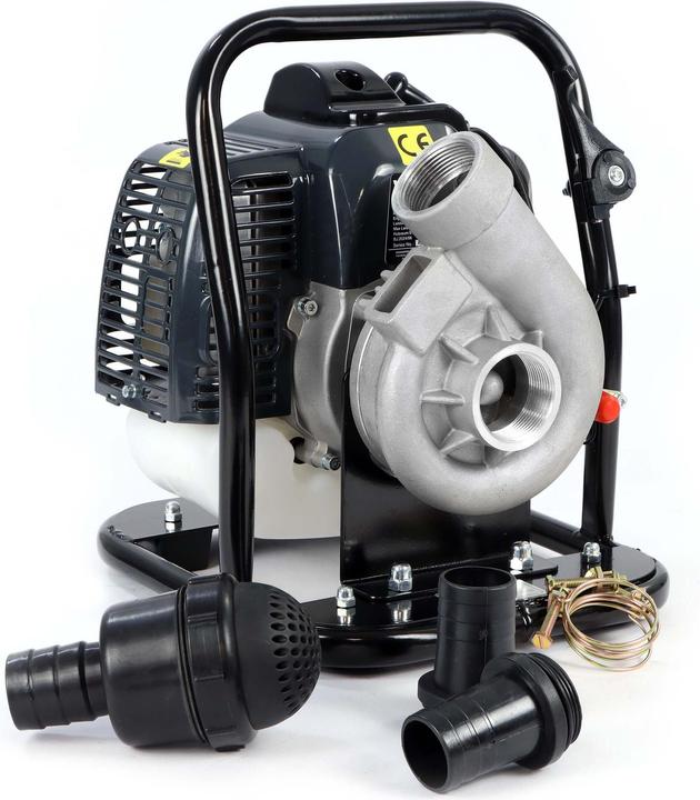 Produktbild Wiltec Benzin Wasserpumpe 1,4kW 24m³/h Gartenpumpe Garten Pumpe Motorpumpe (Gartenpumpe)