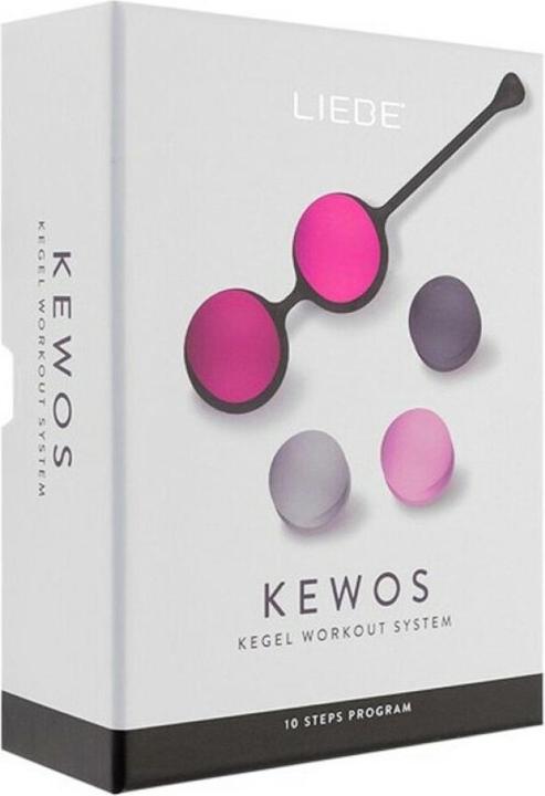 Produktbild Liebe Kewos» Black/Cerise, Kegel Workout System, Kugelset aus vier Liebeskugeln