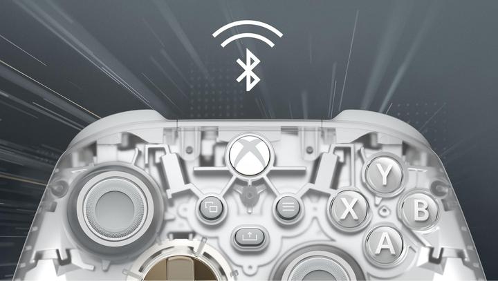 Produktbild Microsoft Xbox Wireless Controller - Ghost Cipher (Special Edition) (PC, Xbox Series X, Xbox Series S, Android, iOS)