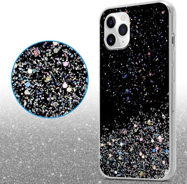 Actual product image Cadorabo TPU cover sparkling glitter (Apple iPhone 11)