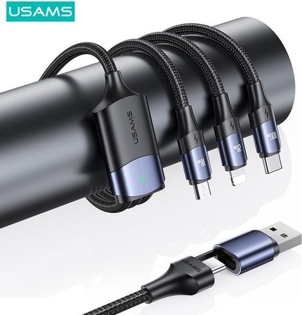 Immagine prodotto Usams 3in1 (1.20 m, USB 3.0, 65 W)