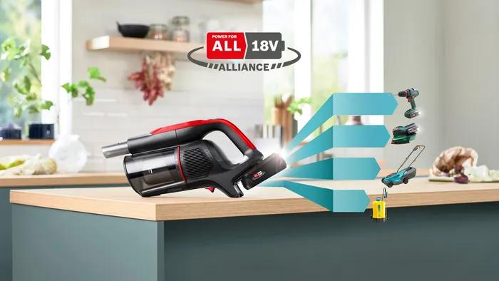 Actual product image Bosch Hausgeräte Bosch BCS1041PET - Steelstofzuiger