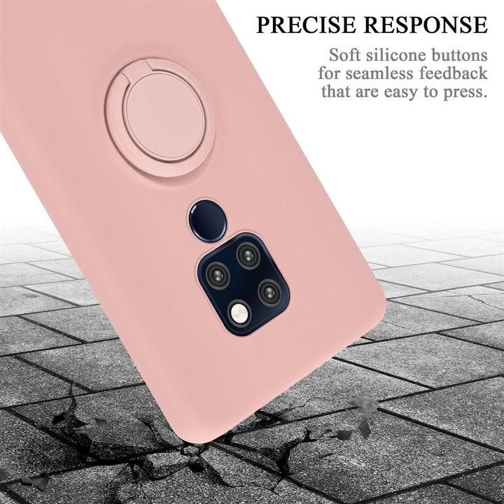 Image du produit Cadorabo Coque TPU Liquid Ring Silicone Case (Mate 20)