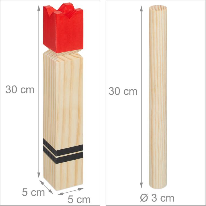 Produktbild Relaxdays 22-tlg. Wikingerspiel (21 x, 300 mm)