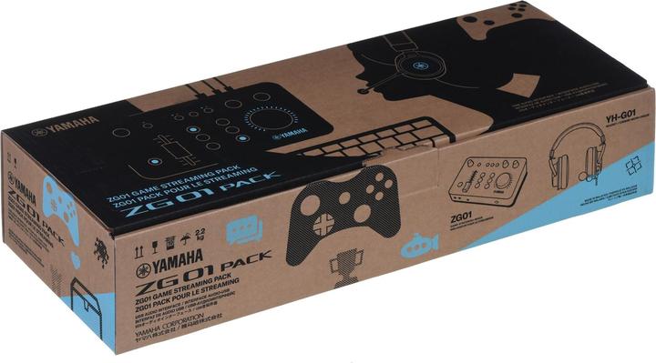 Actual product image Yamaha ZG01 Pack, Streaming Audio Mixer and Headset (USB)