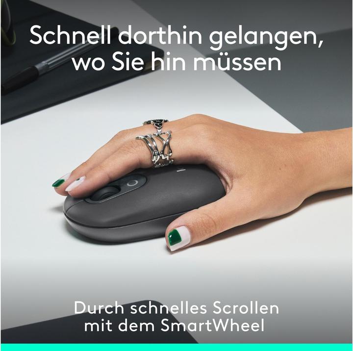 Actual product image Logitech POP Mouse with personalisable emoji (Wireless)