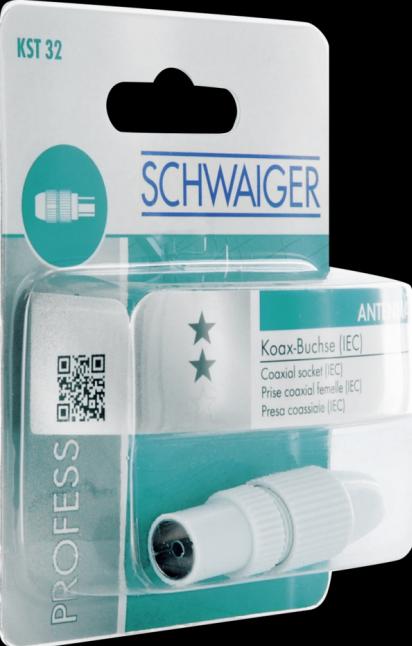 Produktbild Schwaiger QuickFIX IEC Buchse