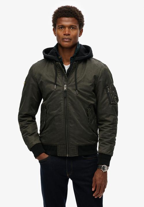 Immagine prodotto Superdry MA1 Bomberjacke im Militär-Stil (M)