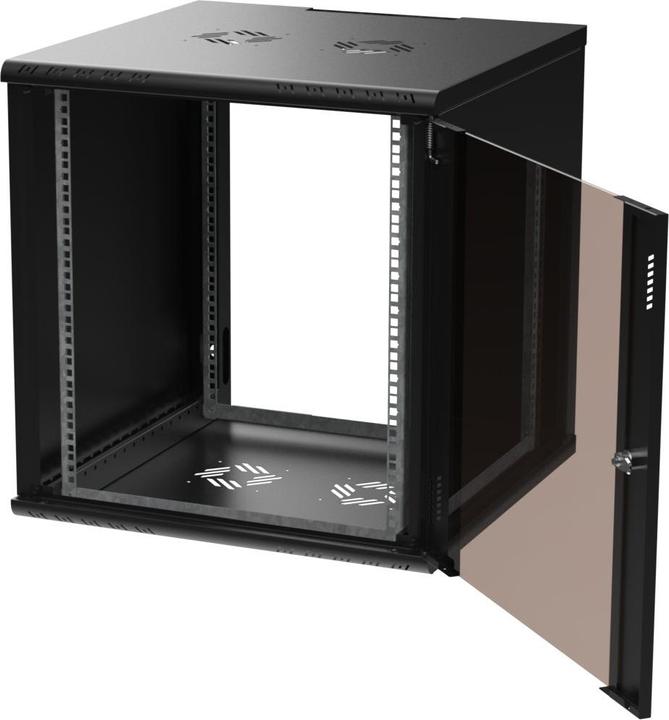 Produktbild Extralink PREMIUM 12U 600X600 WALL-MOUNTED RACKMOUNT CABINET BLACK (12 HE)