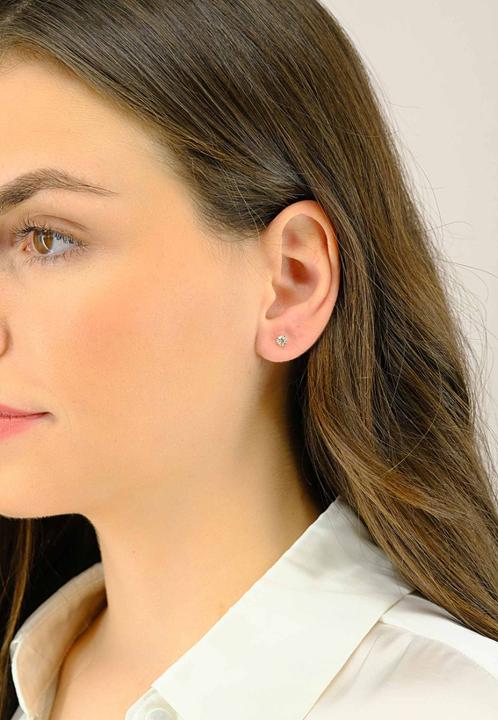 Image du produit Muau Boucles d'oreilles (750/18 K Or jaune)