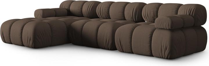 Actual product image Micadoni Modular Left Corner Sofa, "Bellis", 4 Seats, 282x155x70Made in Europe (Corner sofa)