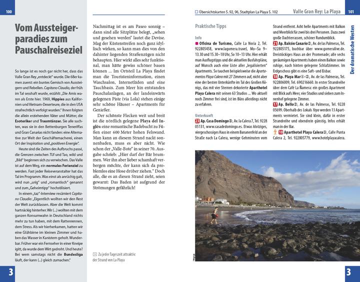 Produktbild Reiseführer La Gomera mit 20 Wanderungen und Faltplan (Deutsch, Izabella Gawin, 2023)