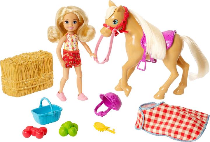 Image du produit Barbie BRB S'amuser à la ferme Chelsea+Pony